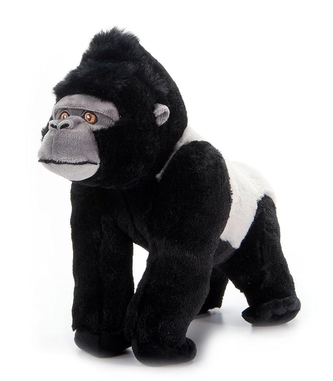 Silverback Gorilla Stuffed Animal Plush by Zoologee
