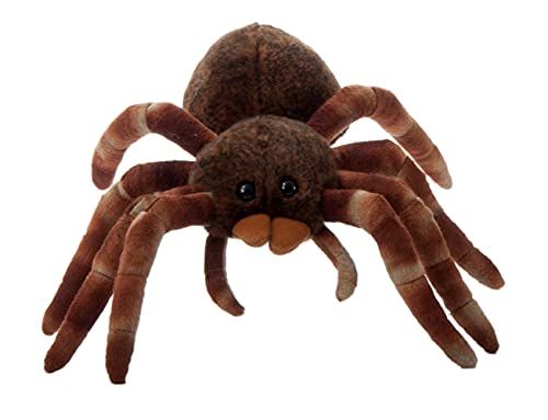 Sitting Tarantula Stuffed Animal Plushie, Wild Onez by Zoologee