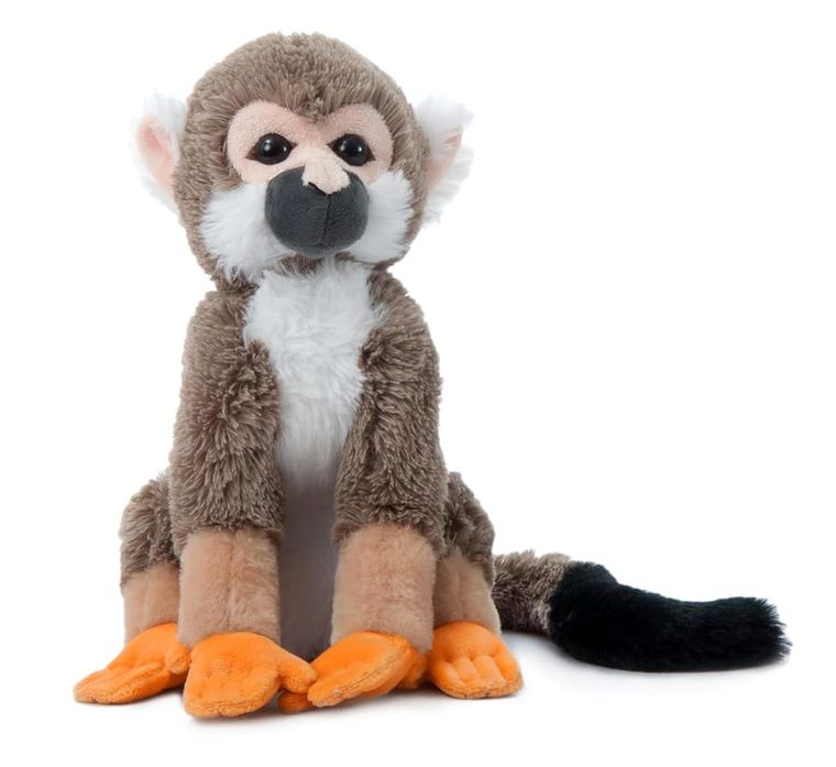 Squirrel Monkey Stuffed Animal Plushie by Zoologee