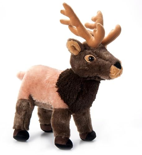 Standing Elk Stuffed Animal Plushie, Wild Onez by Zoologee
