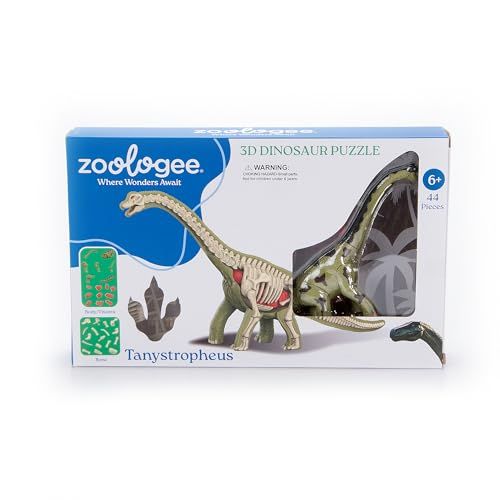 Tanystropheus Dinosaur 3D Puzzle by Zoologee