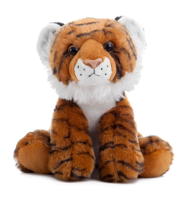 Tiger Stuffed Animal Plushie, Wild Onez by Zoologee, view 3