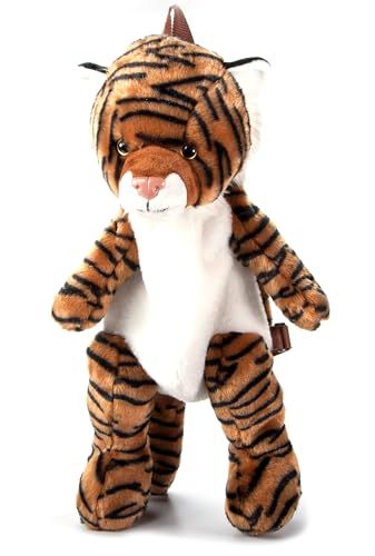 Tiger Plush Backpack Stuffed Animal by Zoologee