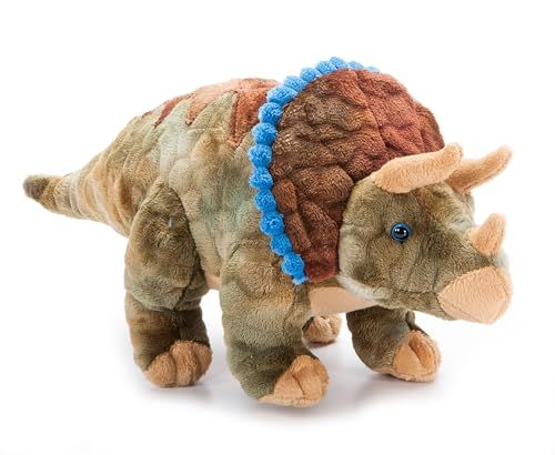Triceratops Stuffed Animal Plushie by Zoologee