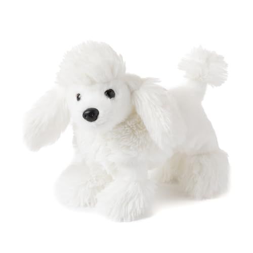White Poodle Dog Stuffed Animal Plushie by Zoologee