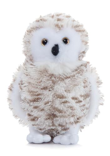 White Snowy Owl Stuffed Animal, Wild Onez by Zoologee