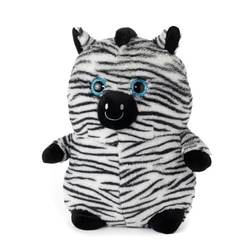 Zebra Stuffed Animal Plushie, Puffimalz by Zoologee