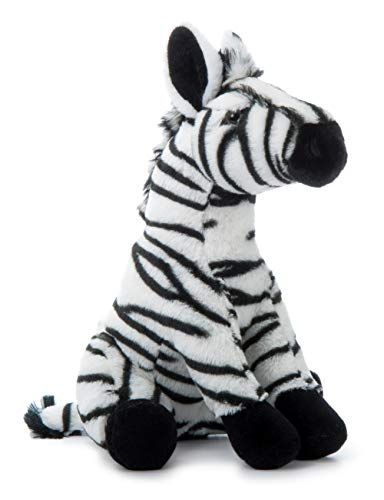 Zebra Stuffed Animal Plushie, Wild Onez by Zoologee